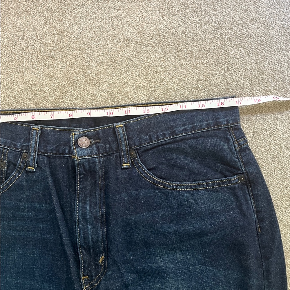 Men's Blue Jeans Levi 505 34x30 Y2K - Picture 6 of 6